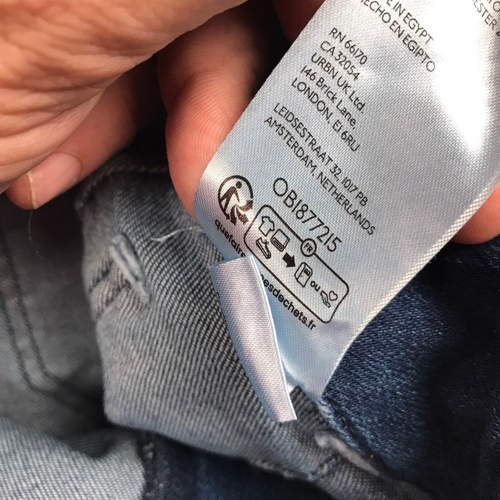 Maeve Dark Blue Wide-Leg Jeans - Picture 5 of 12